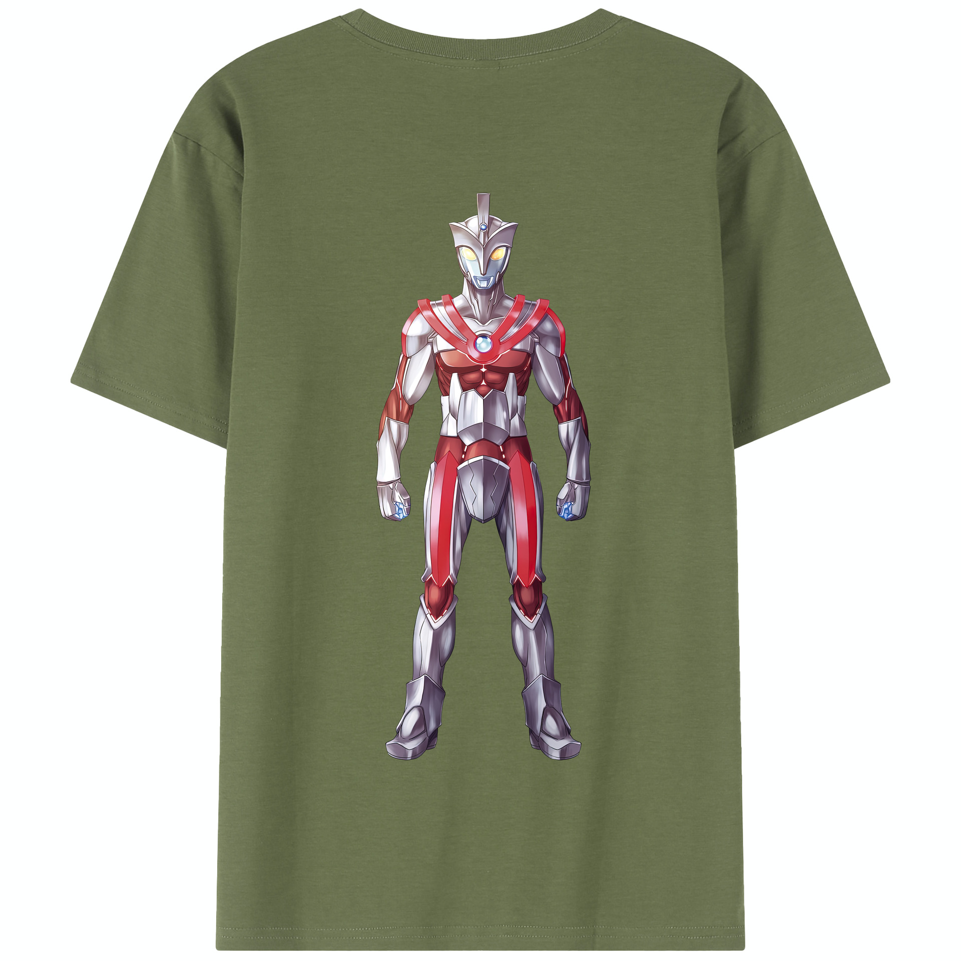 （画像用） ウルトラマン Ultraman 綿100％半袖Tシャツ（背面プリント）